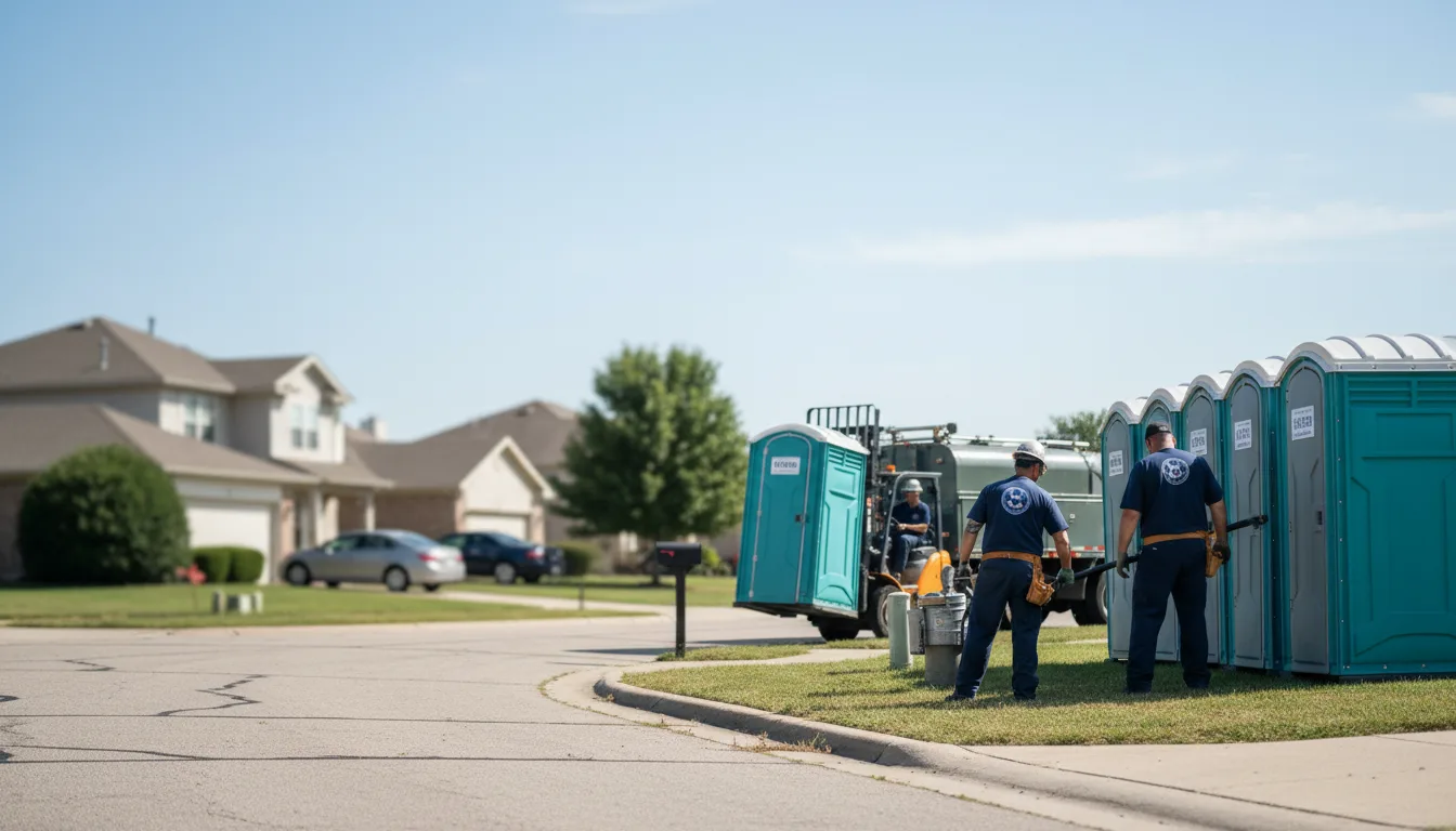 Porta Potty Rental in Overland, MO near me
